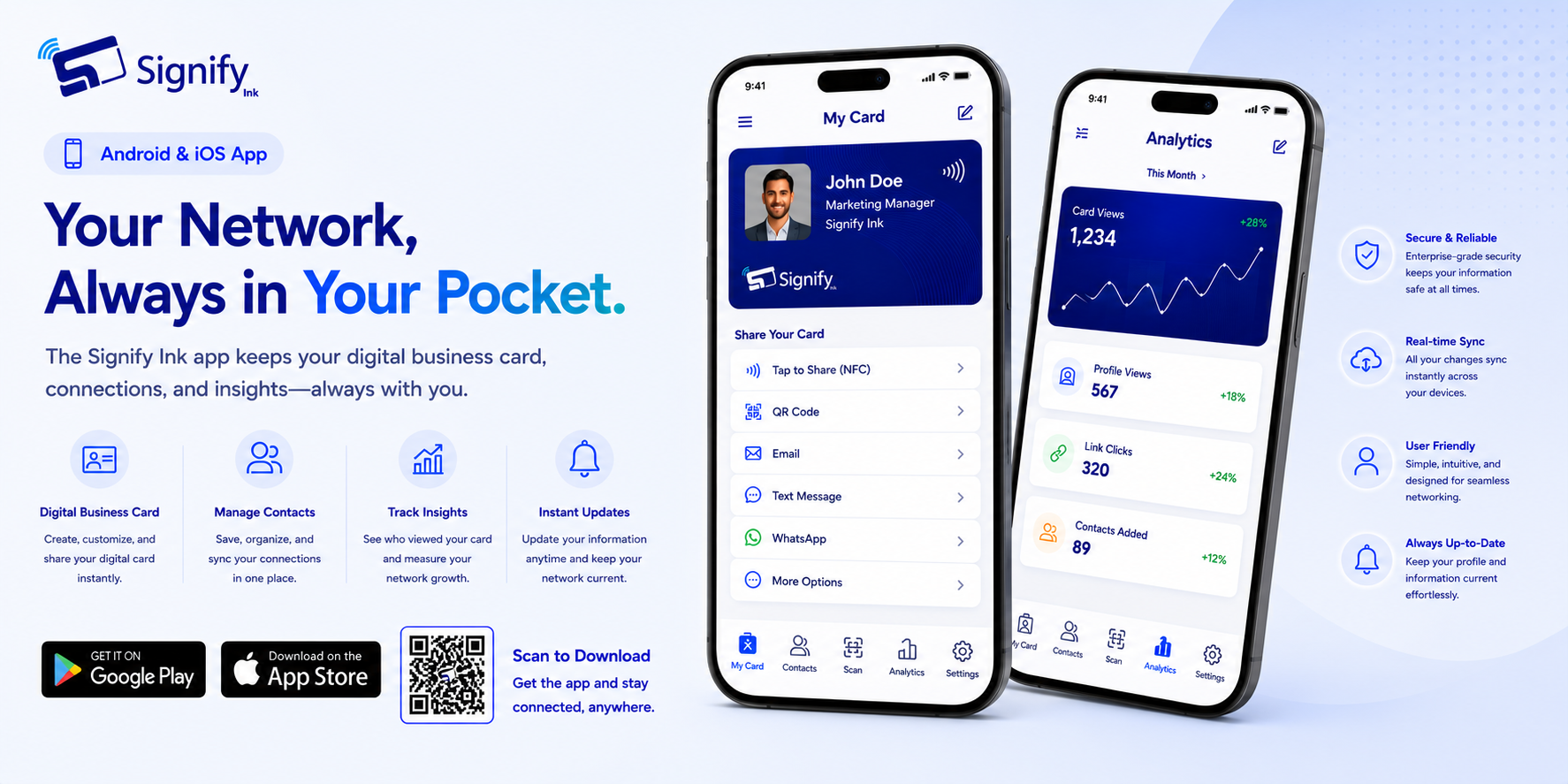 Android & iOS App - Mobile Networking Experience | Signify