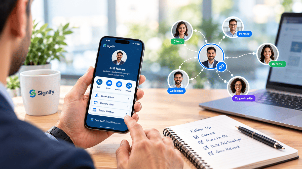 From Referral to Relationship: Using Digital Business Cards to Grow a Professional Referral Network — Signify Insights