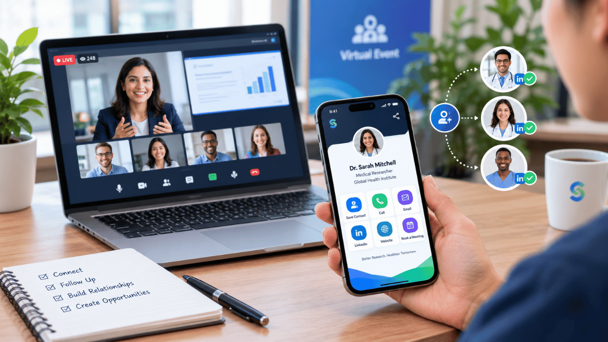 Virtual Events and Webinars: How Digital Business Cards Turn Online Attendance Into Lasting Connections — Signify Insights