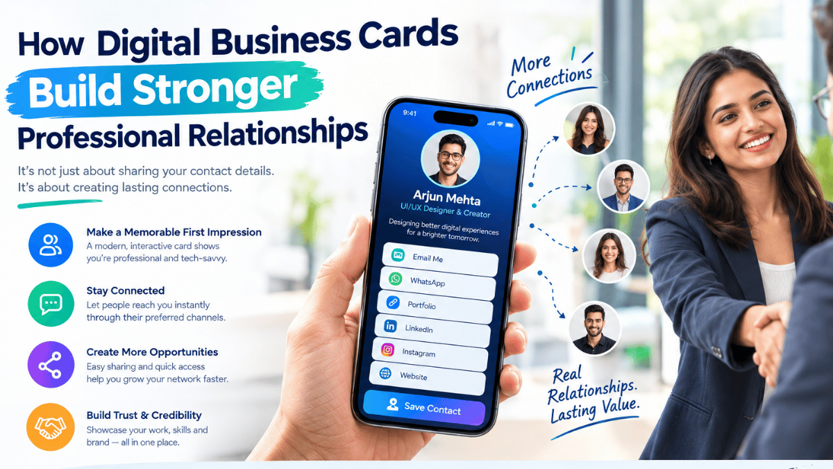 How Digital Business Cards Build Stronger Professional Relationships — Signify Insights
