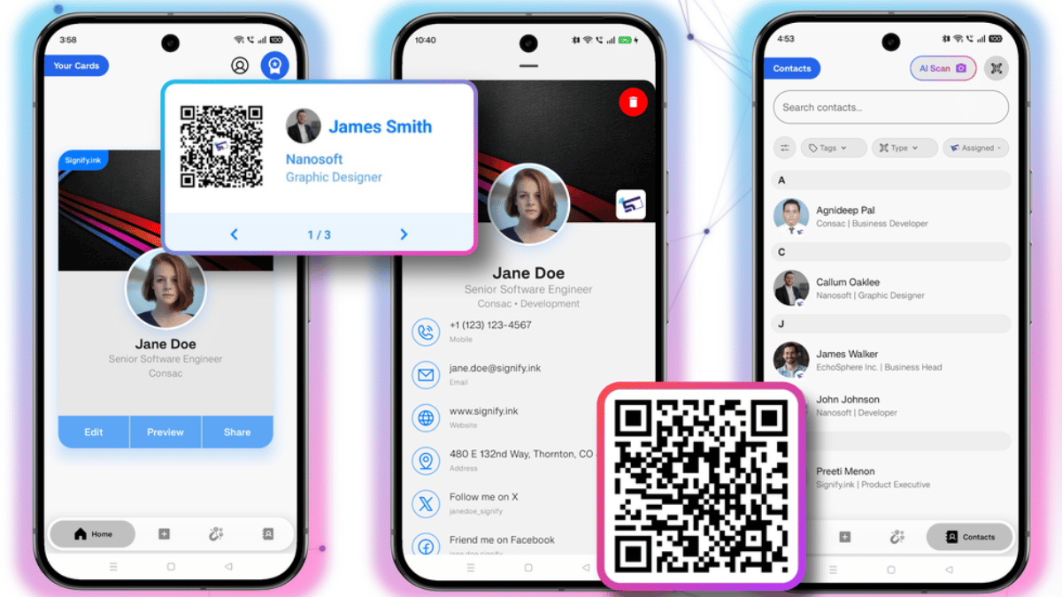 Digital Business Cards: The Smarter Way to Network and Share Your Professional Identity — Signify Insights